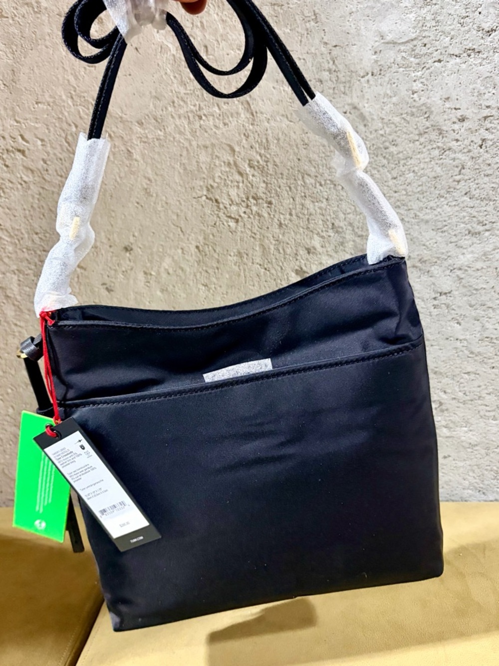Tumi Voyageur Tyler Crossbody Bag Black with Gold Hardware - Picture 4 of 6